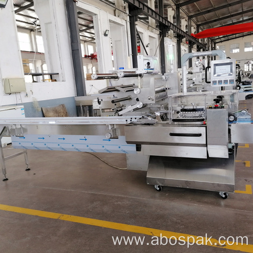 Automatic Flow Rotary Bag Bread Food Packing Machine